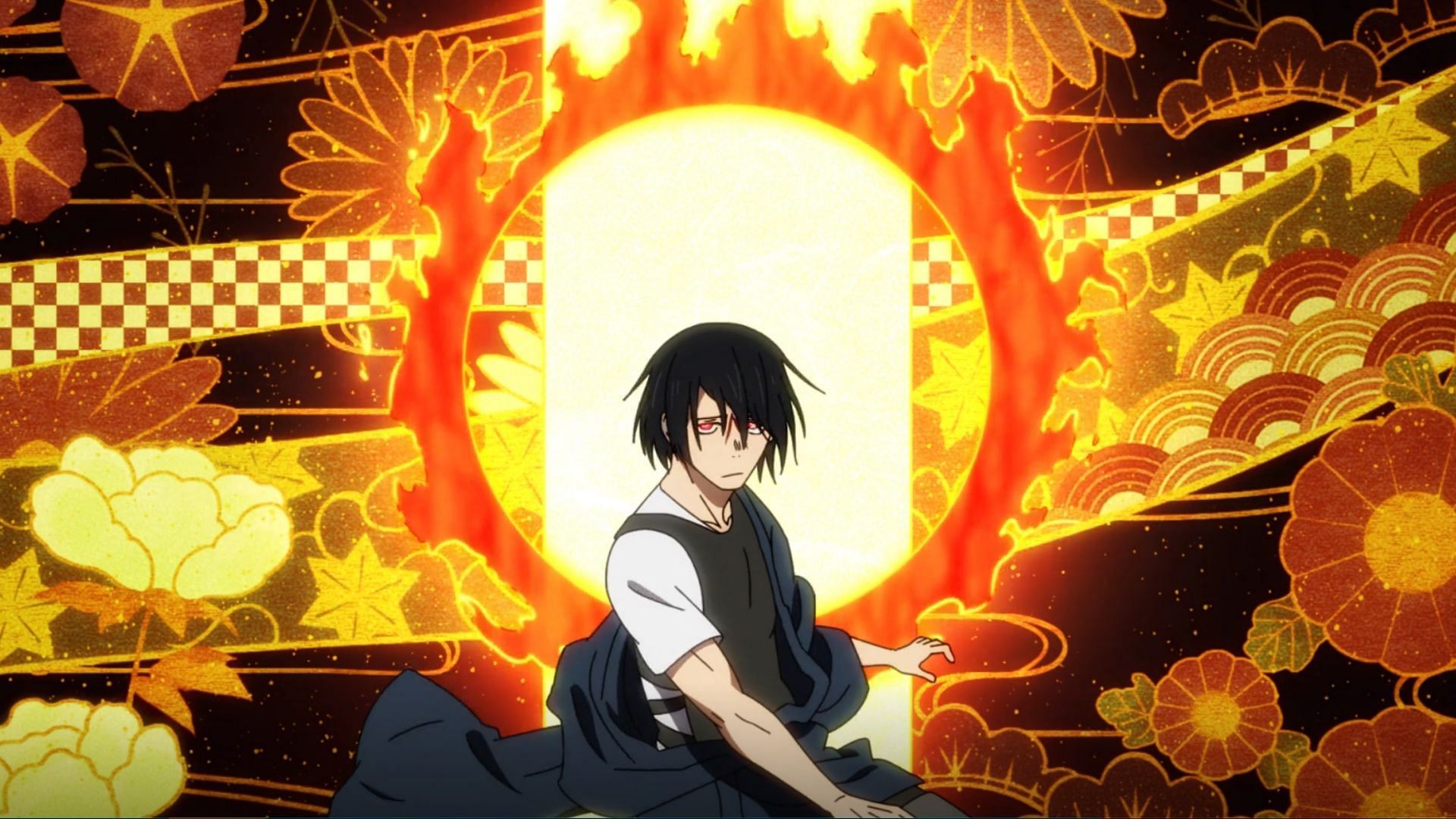 Benimaru's Iai Chop ability (Image via David Production)